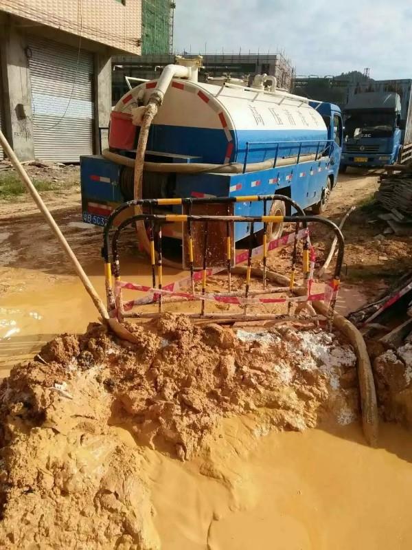 五龙口镇工地淤泥清淤