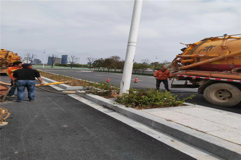 五龙口镇雨水管道清淤-污水管道清洗